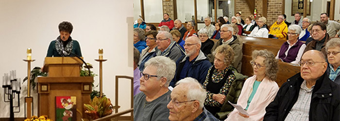 Thanksgiving Service at Resurrection. 11-21-18